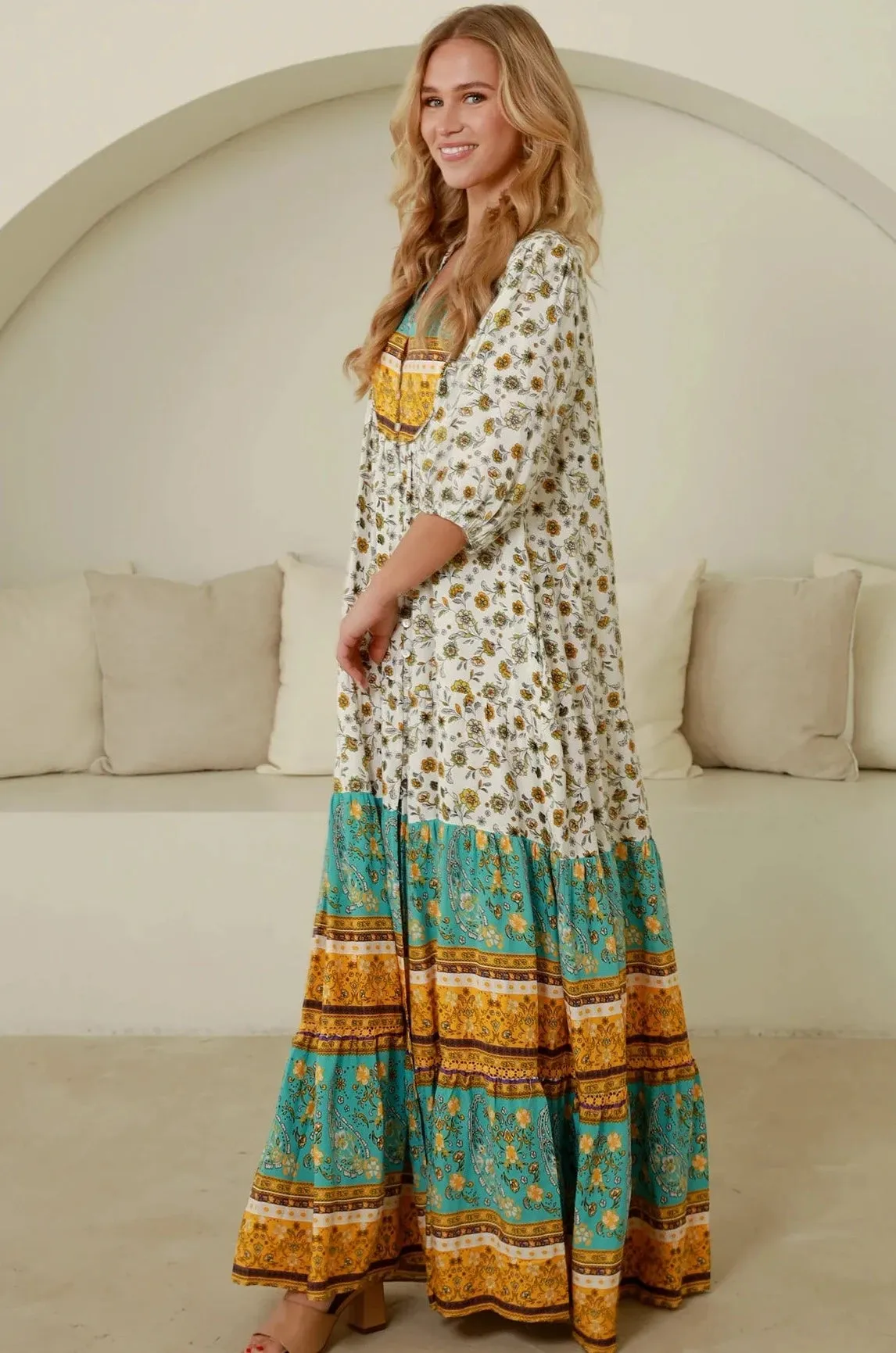 ALLYA MAXI DRESS