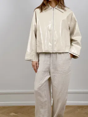 ANDY VEGAN JACKET  - CREME