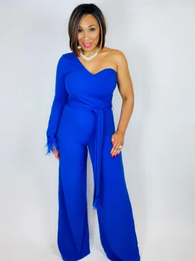 Ayana Feather Jumpsuit