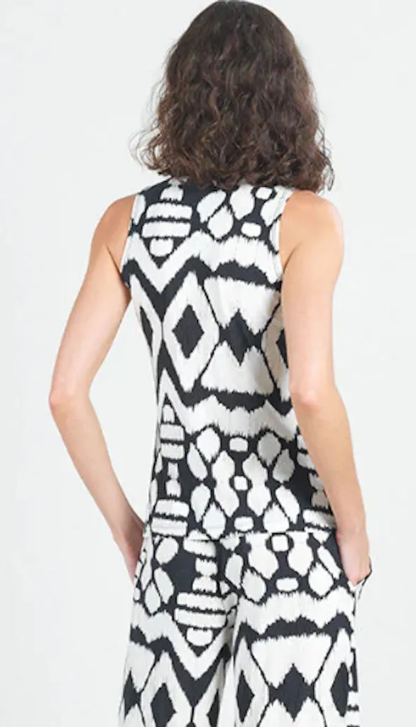 Aztec Print Tank Top