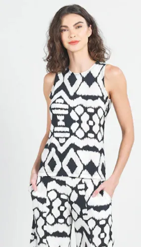 Aztec Print Tank Top
