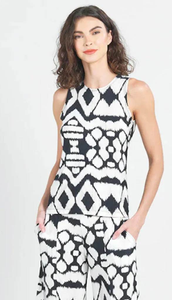 Aztec Print Tank Top