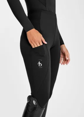 Black Icon Riding Leggings