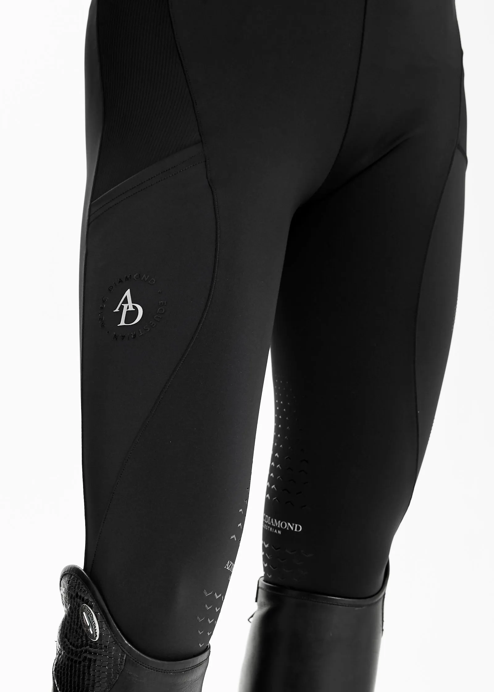 Black Icon Riding Leggings