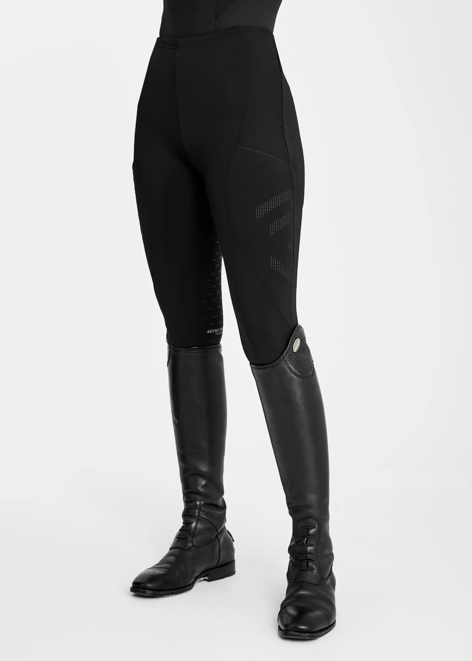 Black Icon Riding Leggings