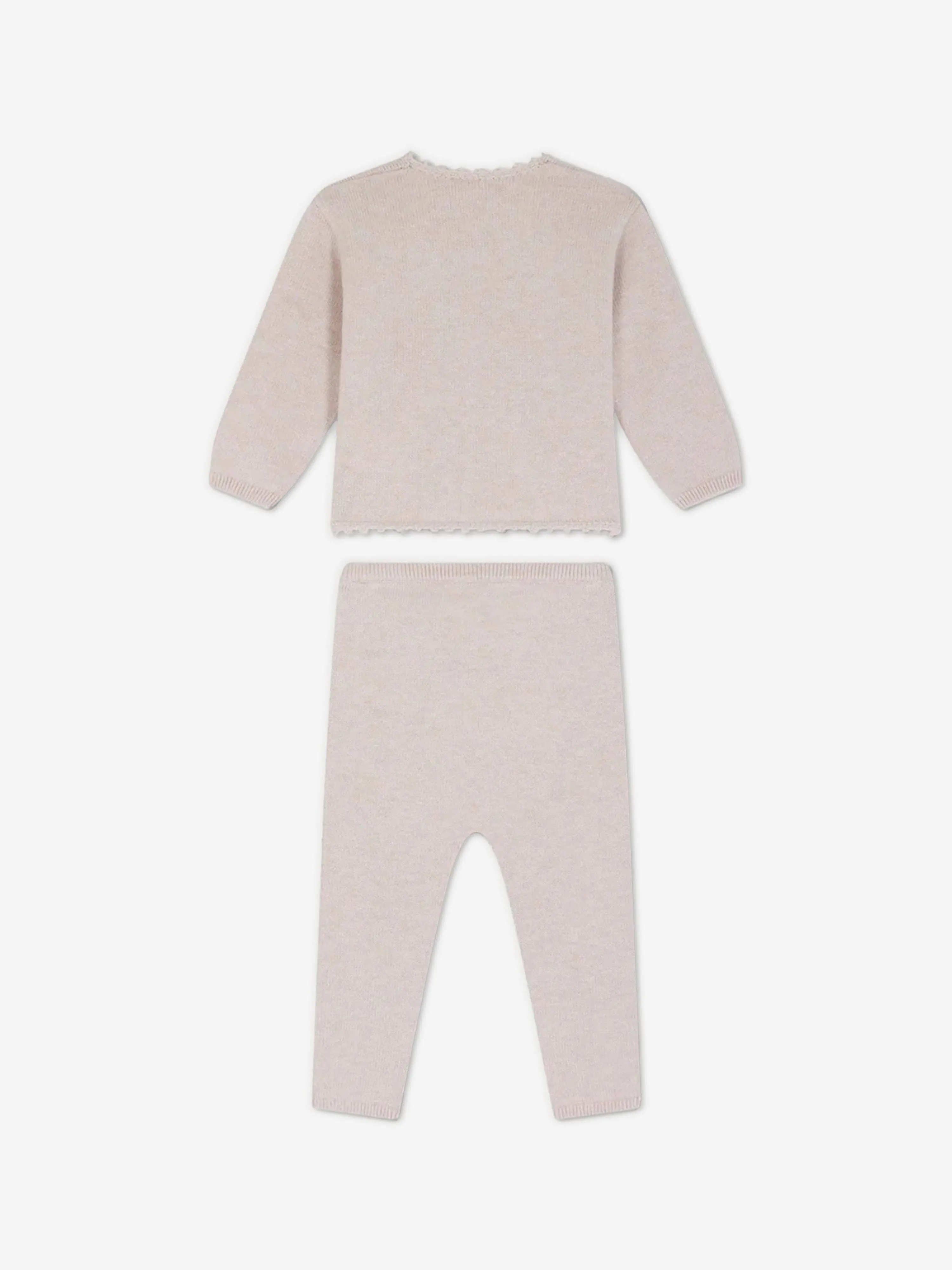 Bonpoint Baby Girls Angelou Outfit Set in Pink