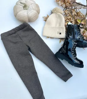 Brown warm leggings