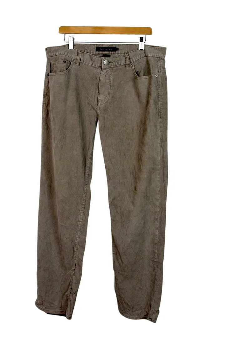 Calvin Klein Brand Corduroy Pants