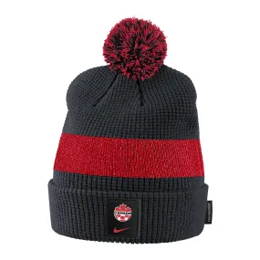 Canada Soccer National Team Nike Cuffed Pom Knit Toque - Red/Black