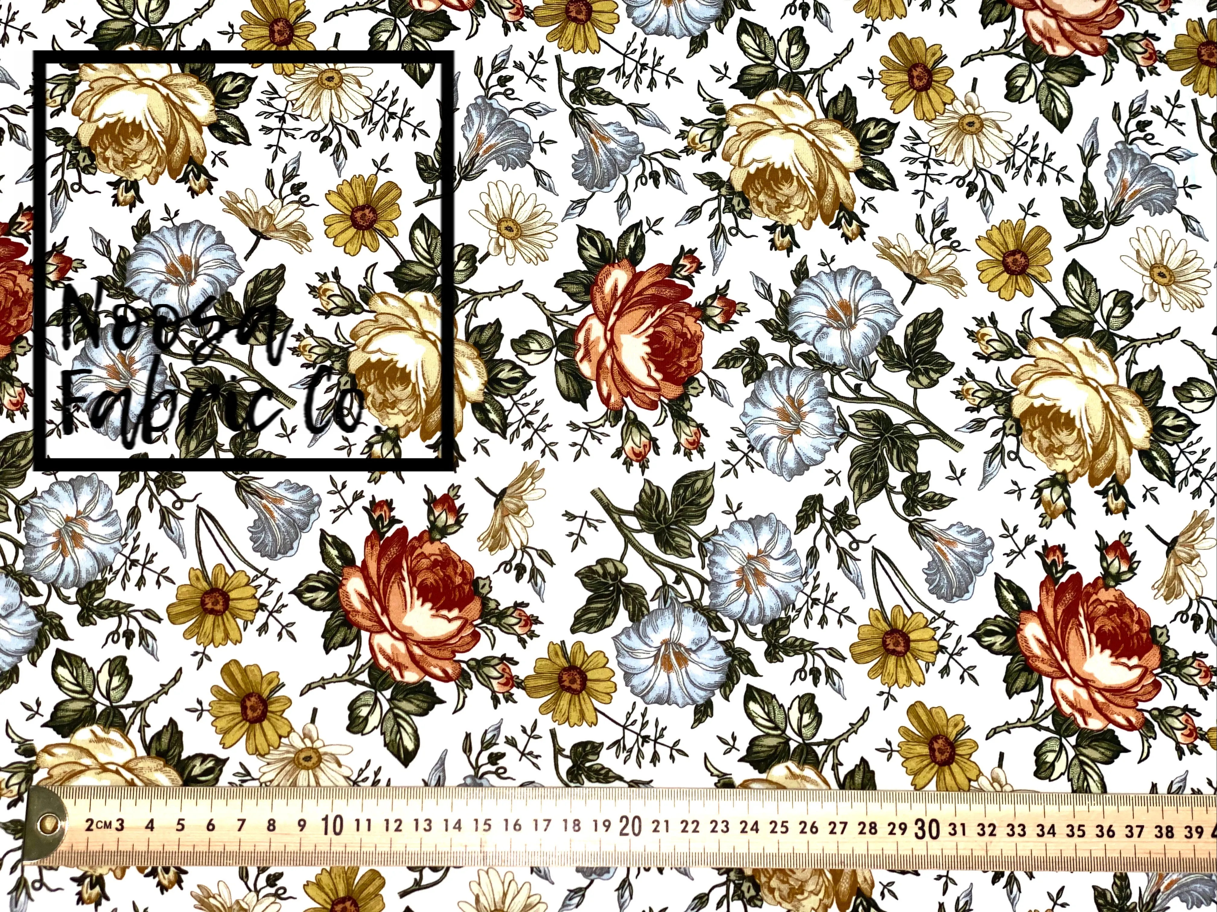Carmela Cotton Lycra Digital Print Fabric