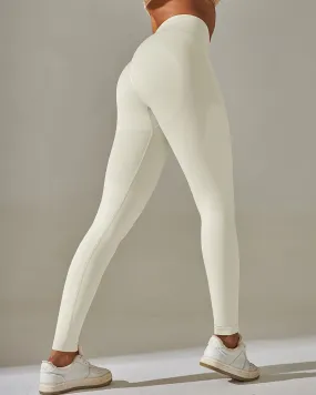 Cleo Seamless Leggings - White