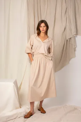 COTTON MIDI SKIRT CHEYENNE