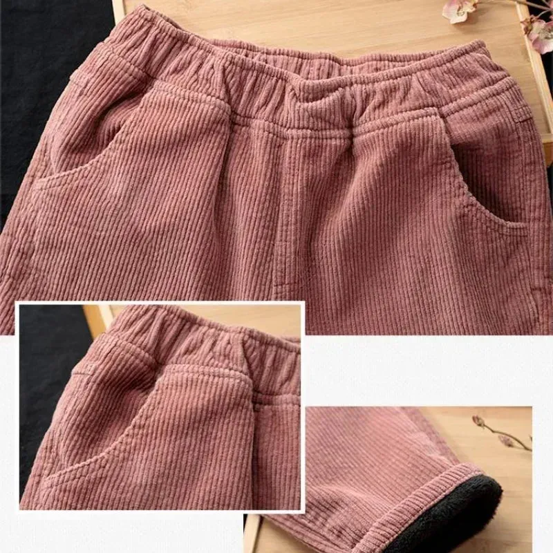 Cozy Corduroy Winter Pants