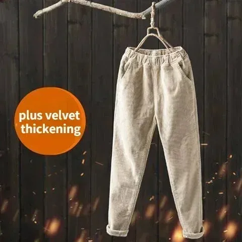 Cozy Corduroy Winter Pants