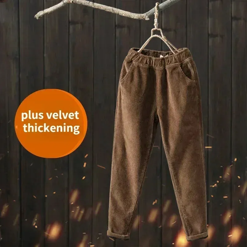Cozy Corduroy Winter Pants