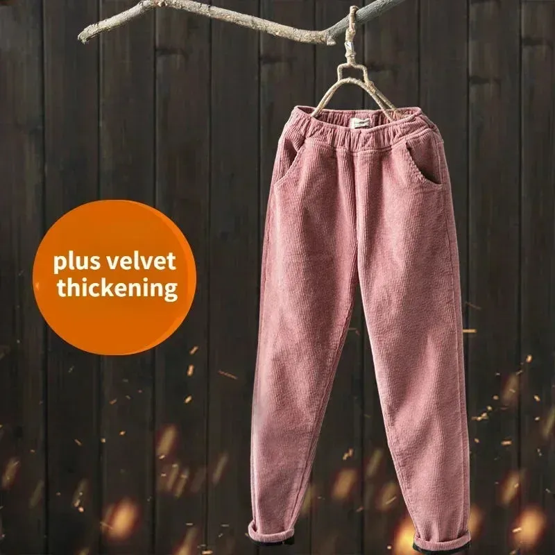Cozy Corduroy Winter Pants