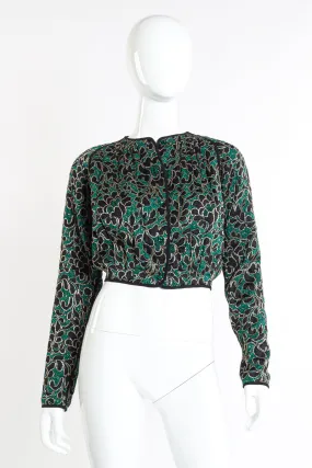 Cropped Lace Jacket