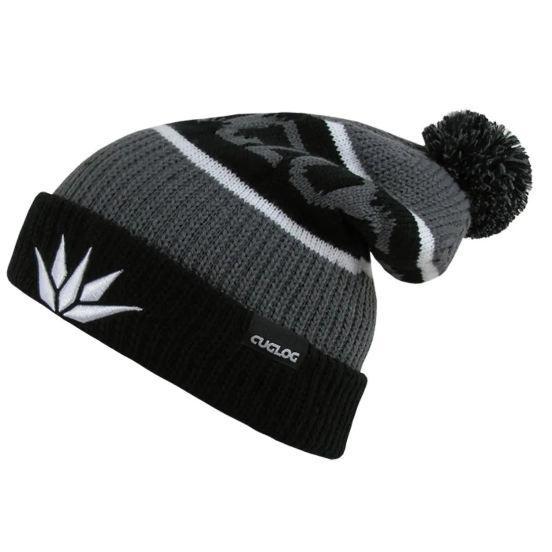 Cuglog K038 Cotopaxi Knit Pom Pom Beanies Hats Fuzzy Ball Winter Ski Caps