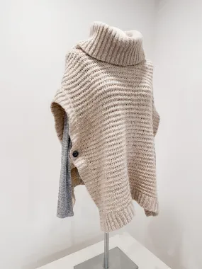 DKNY Alpaca Poncho