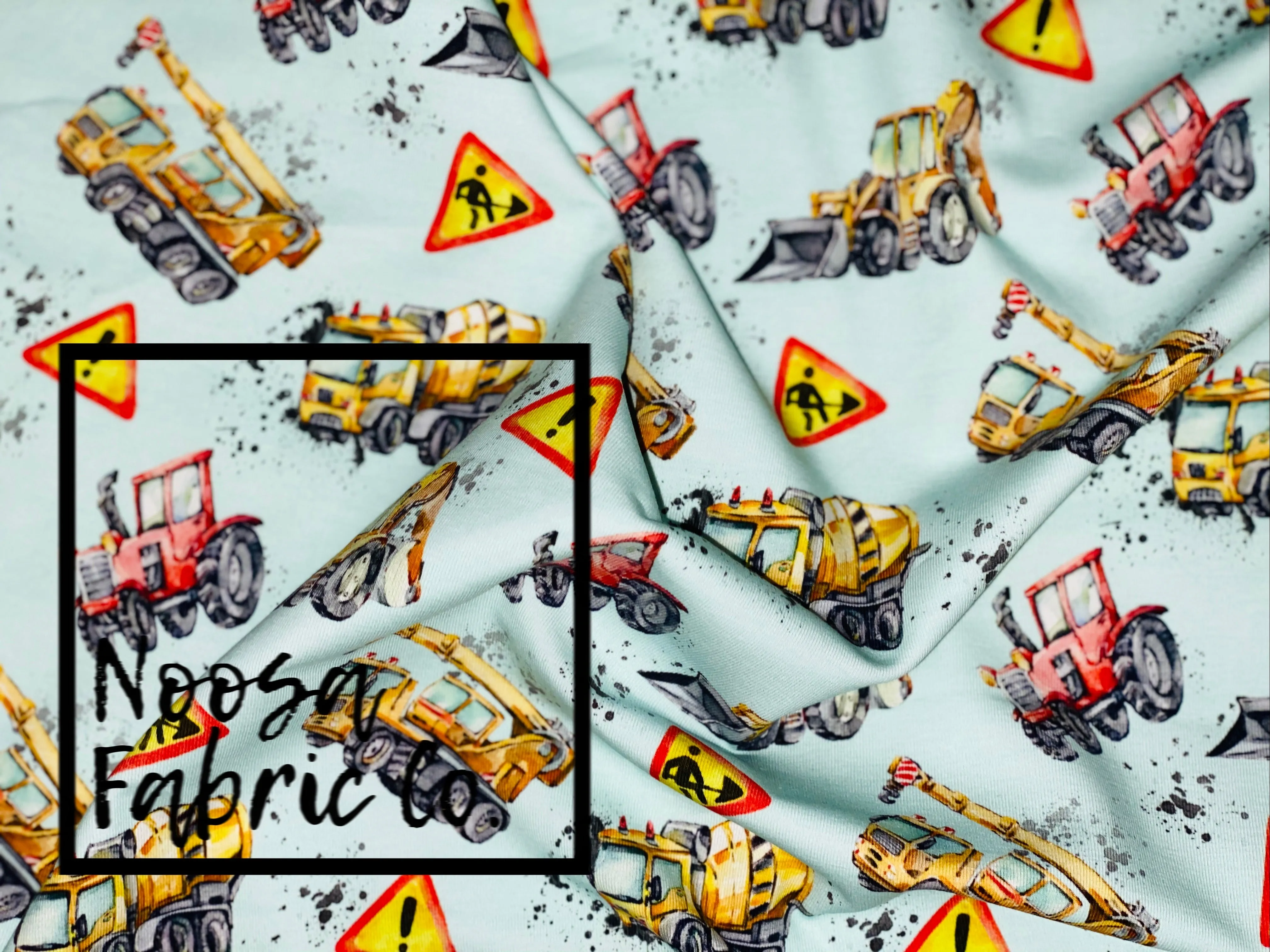 Doug Cotton Lycra Digital Print Fabric