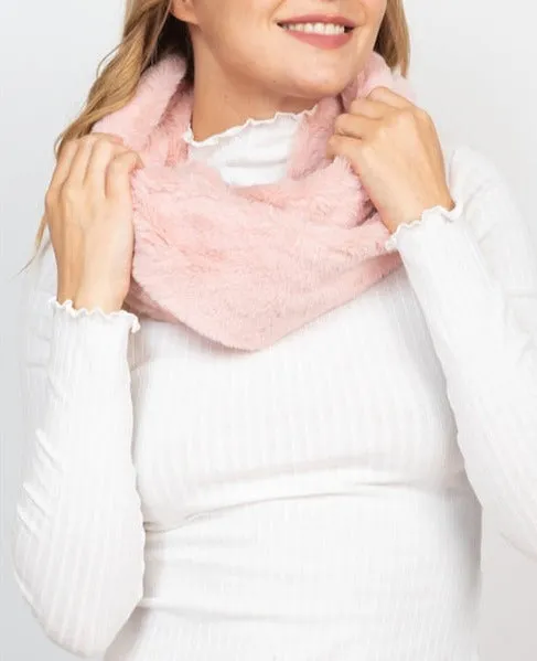 Faux Fur Infinity Scarf