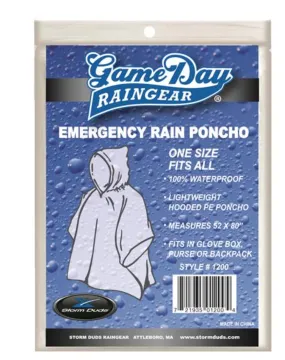 Game Day Poncho