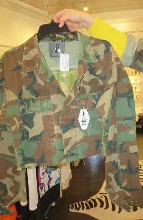 Gr Camo Cropped Tree