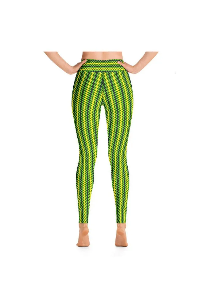 Green Machine Yoga Leggings