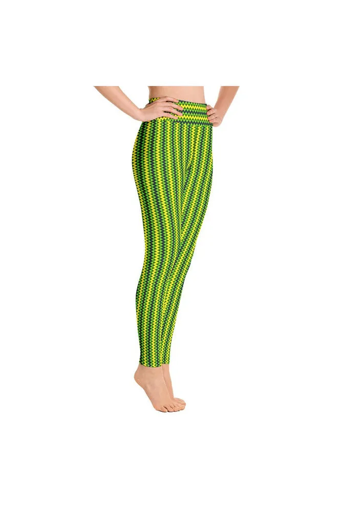 Green Machine Yoga Leggings