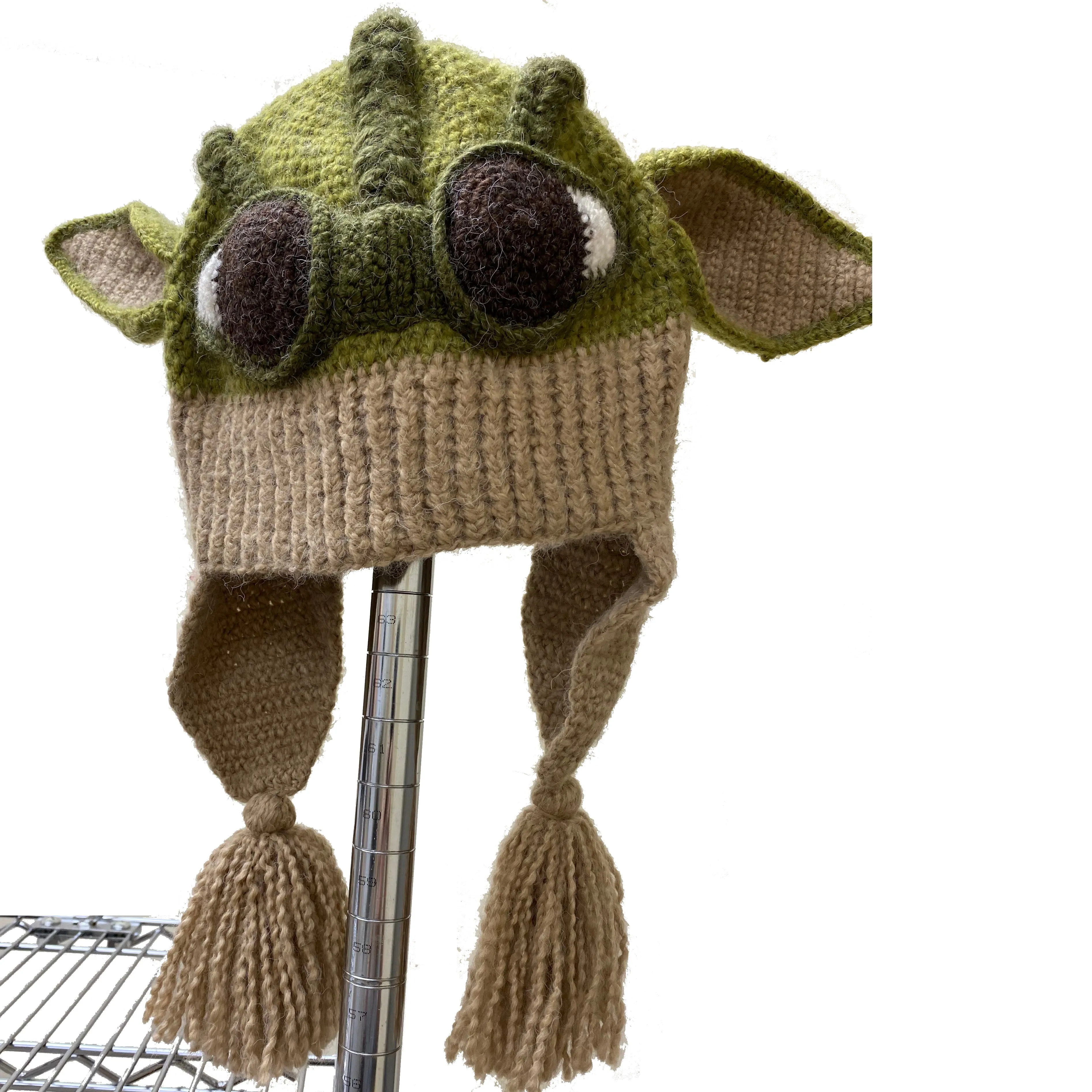 Hand Knit Yo Light Sword Master Hat