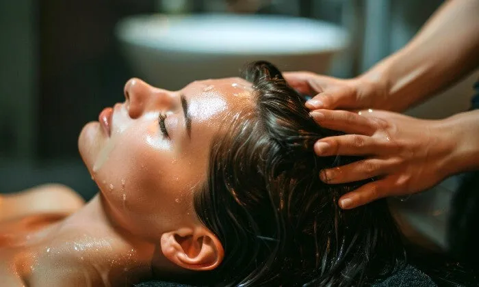 Head, Face and Décolletage Head Spa