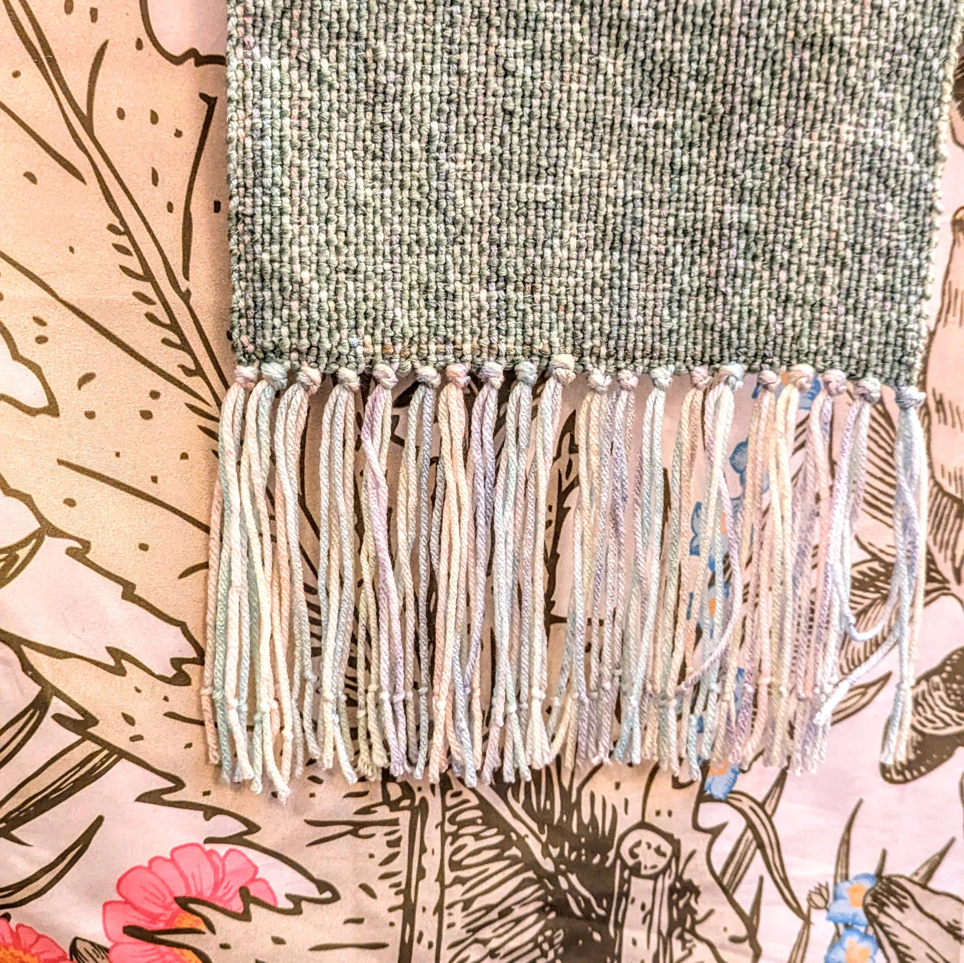 Hypoallergenic Acrylic Seafoam Scarf