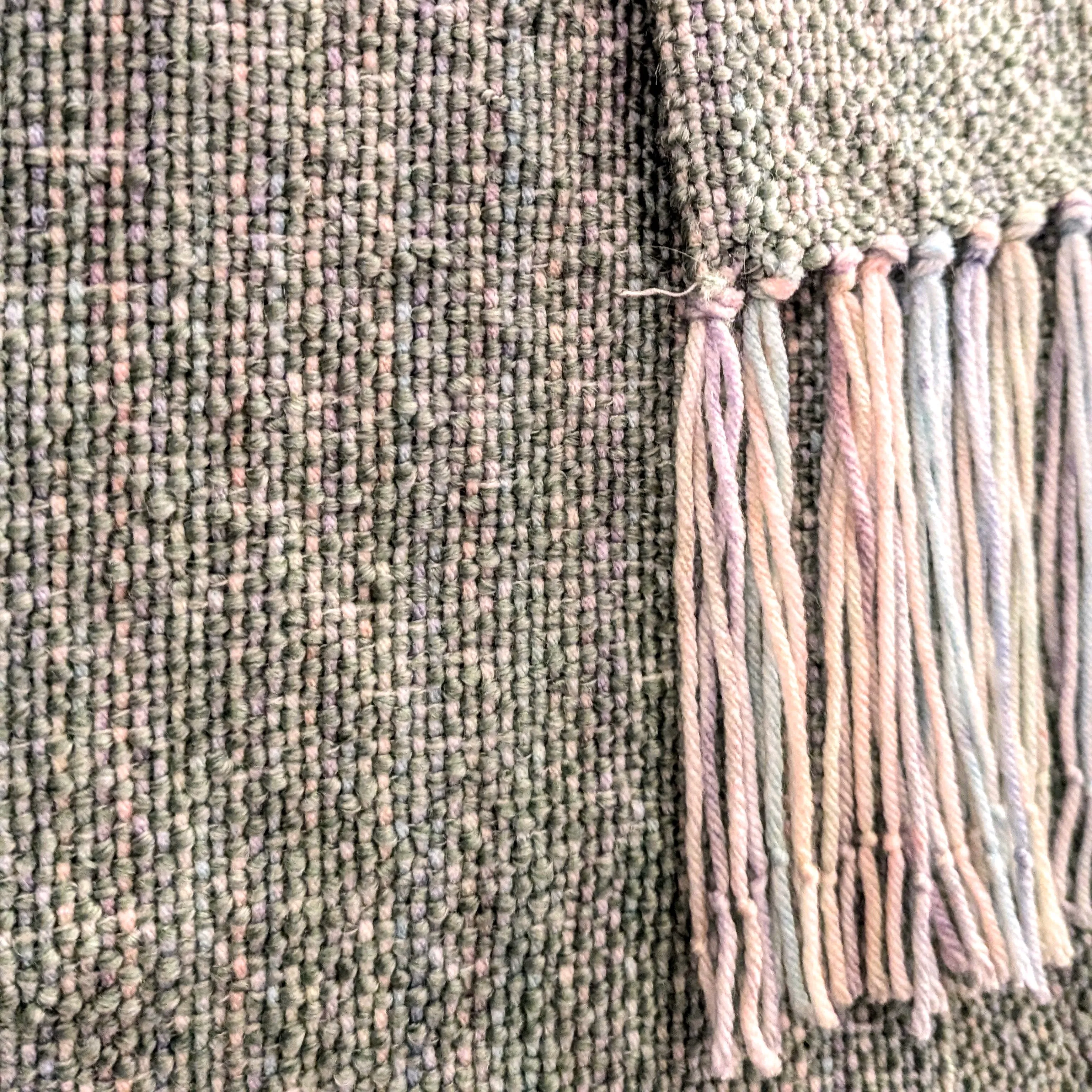 Hypoallergenic Acrylic Seafoam Scarf