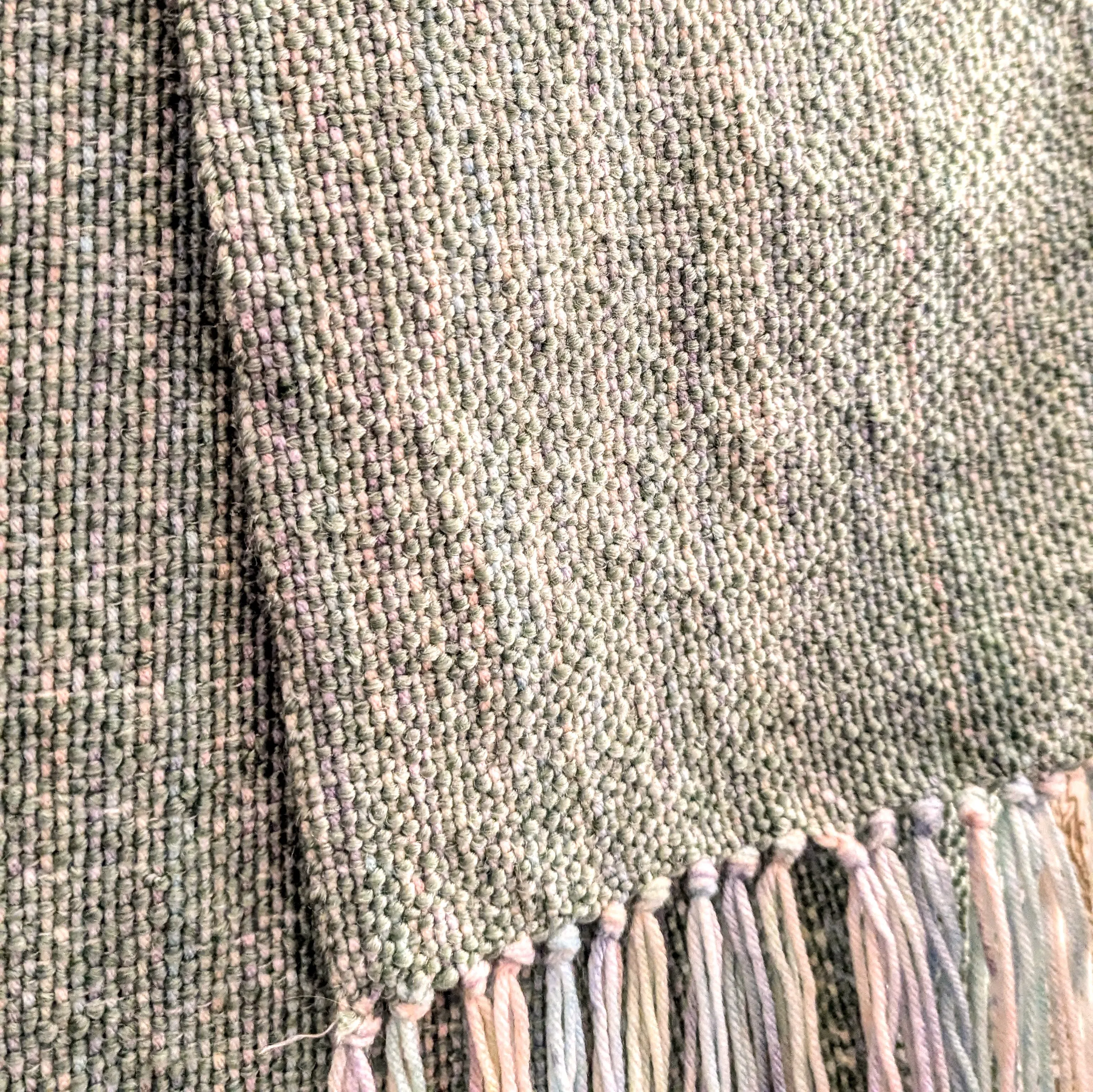 Hypoallergenic Acrylic Seafoam Scarf