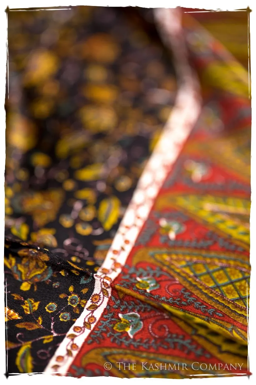 Isabélla of Hainault Cashmere Square Silk Scarf