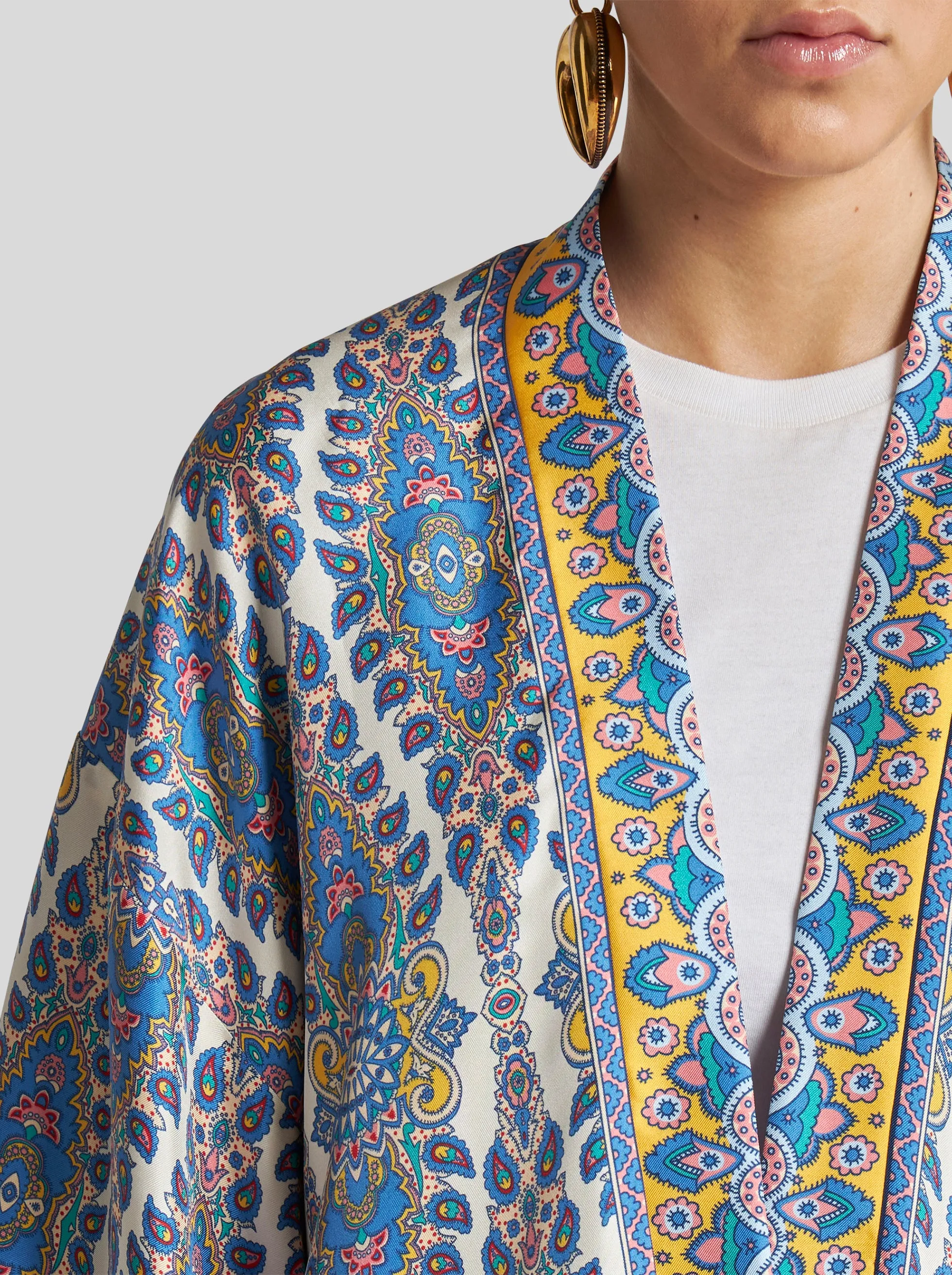 Jacket - Violet/White/Gold