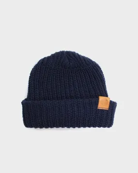 Kiriko Original Knit Cap, Navy, 6 ˝