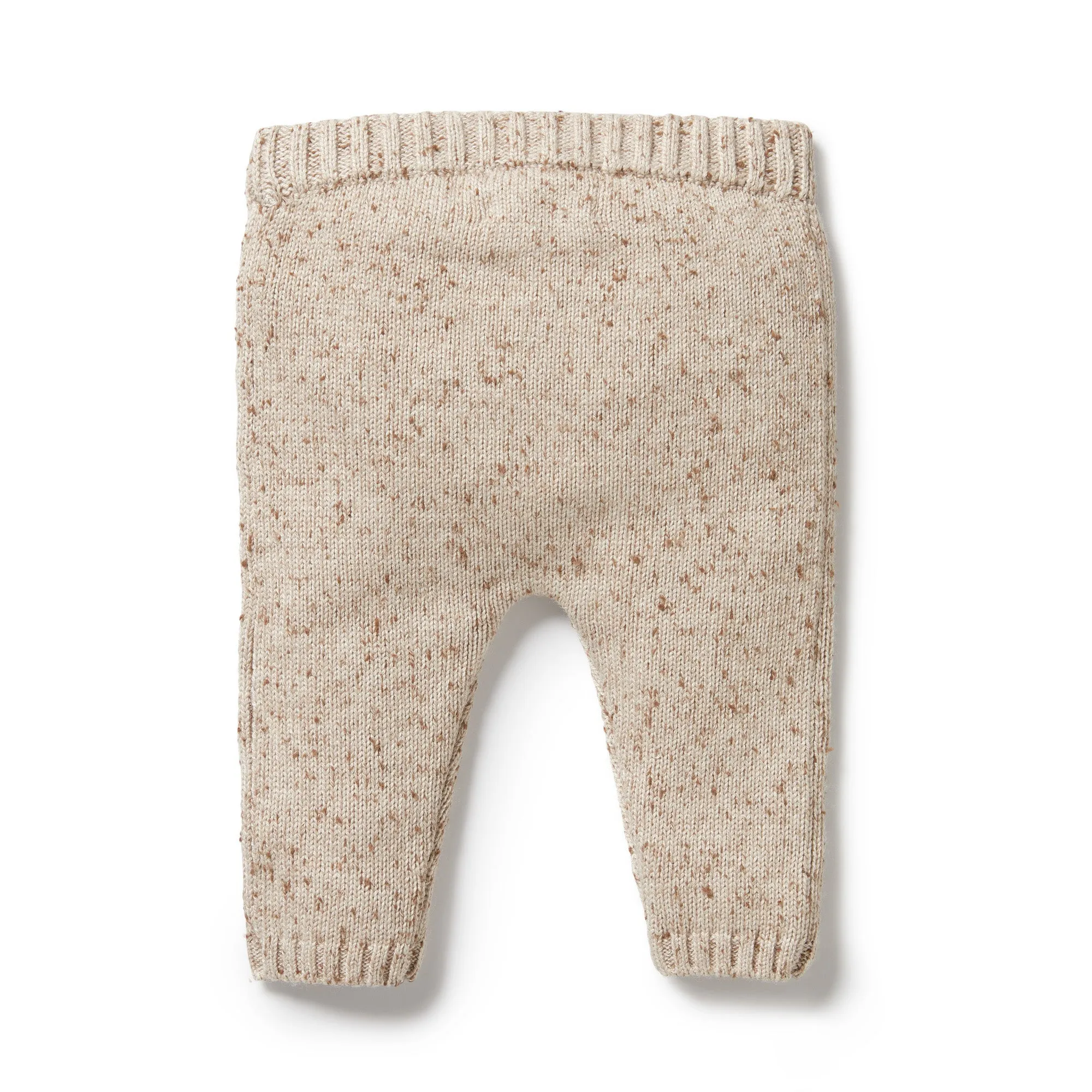 Knitted Legging | Almond Fleck