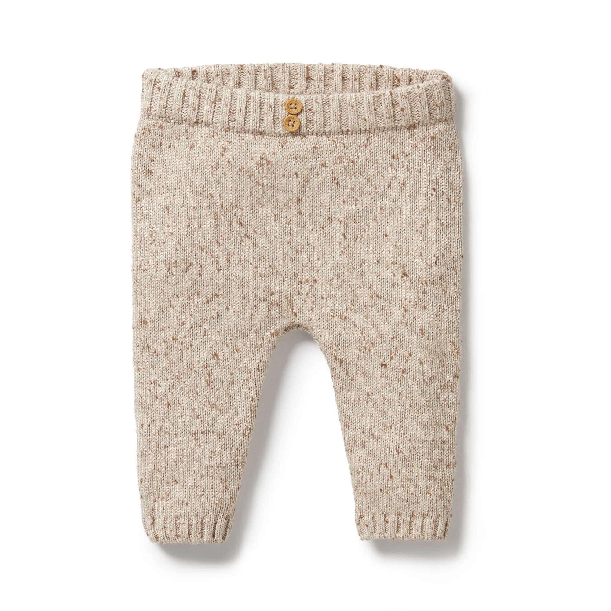 Knitted Legging | Almond Fleck