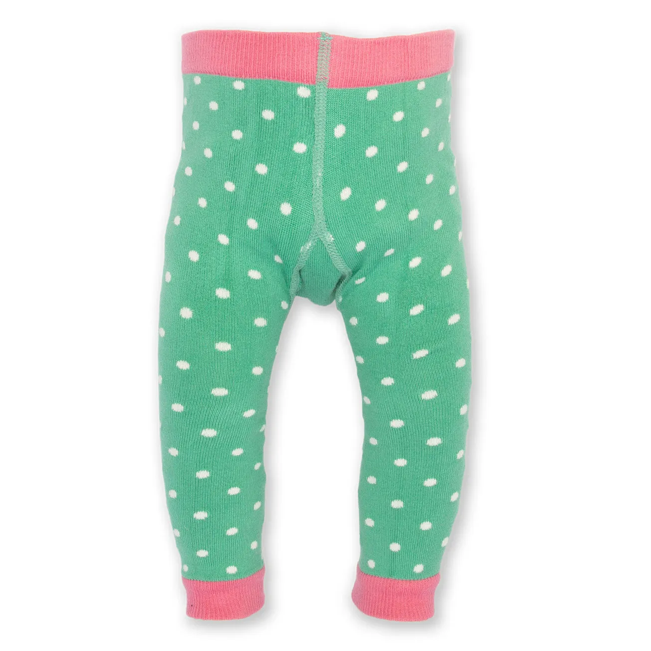 Ladybug daisy knit leggings
