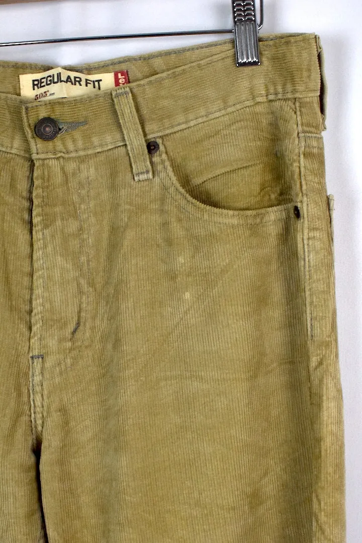 Levi's Brand 505 Corduroy Pants