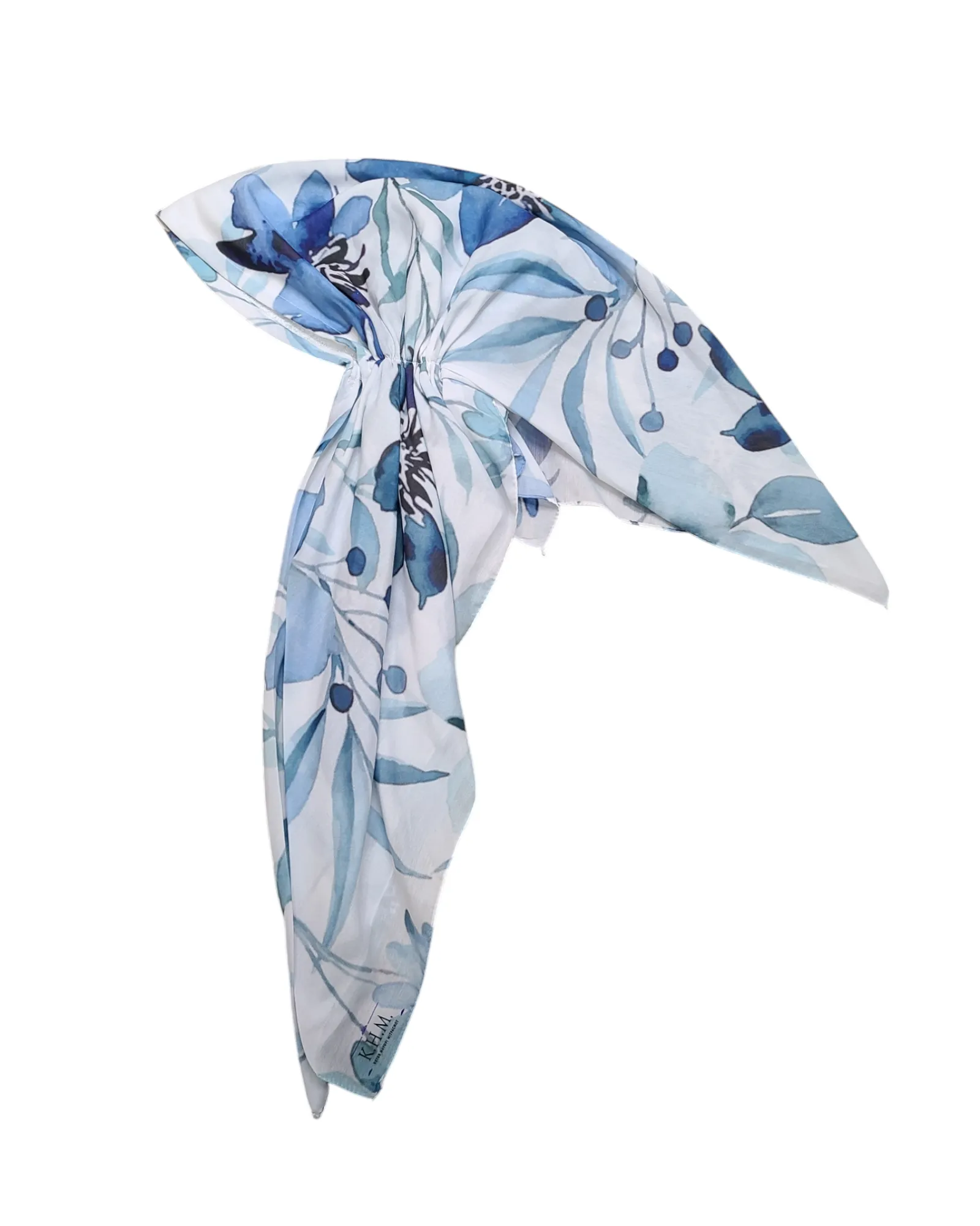 Lilly Blue Pretied Scarf