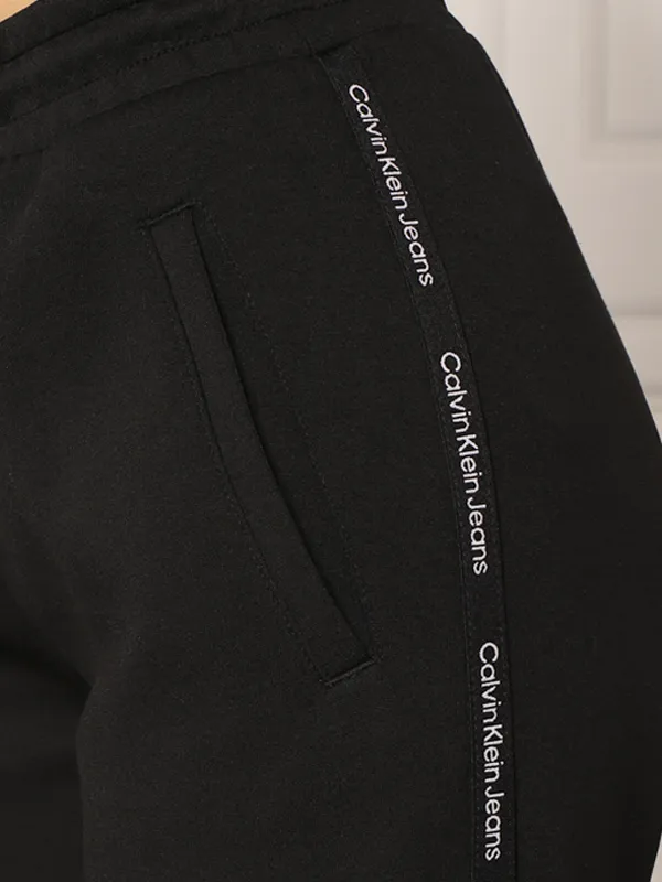 Logo Piping Wide Leg Pants