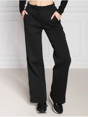 Logo Piping Wide Leg Pants
