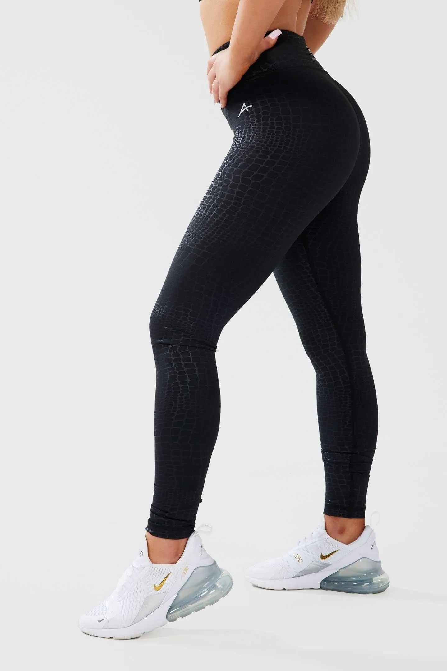 LUXE SNAKE PRINT LEGGINGS