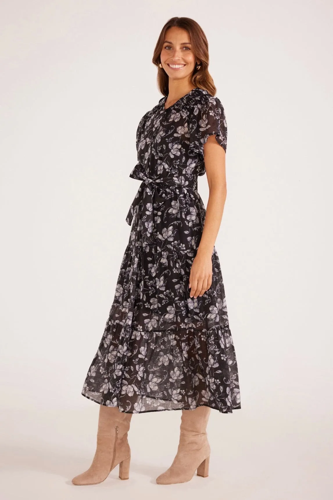 Luzette Tiered Maxi Dress