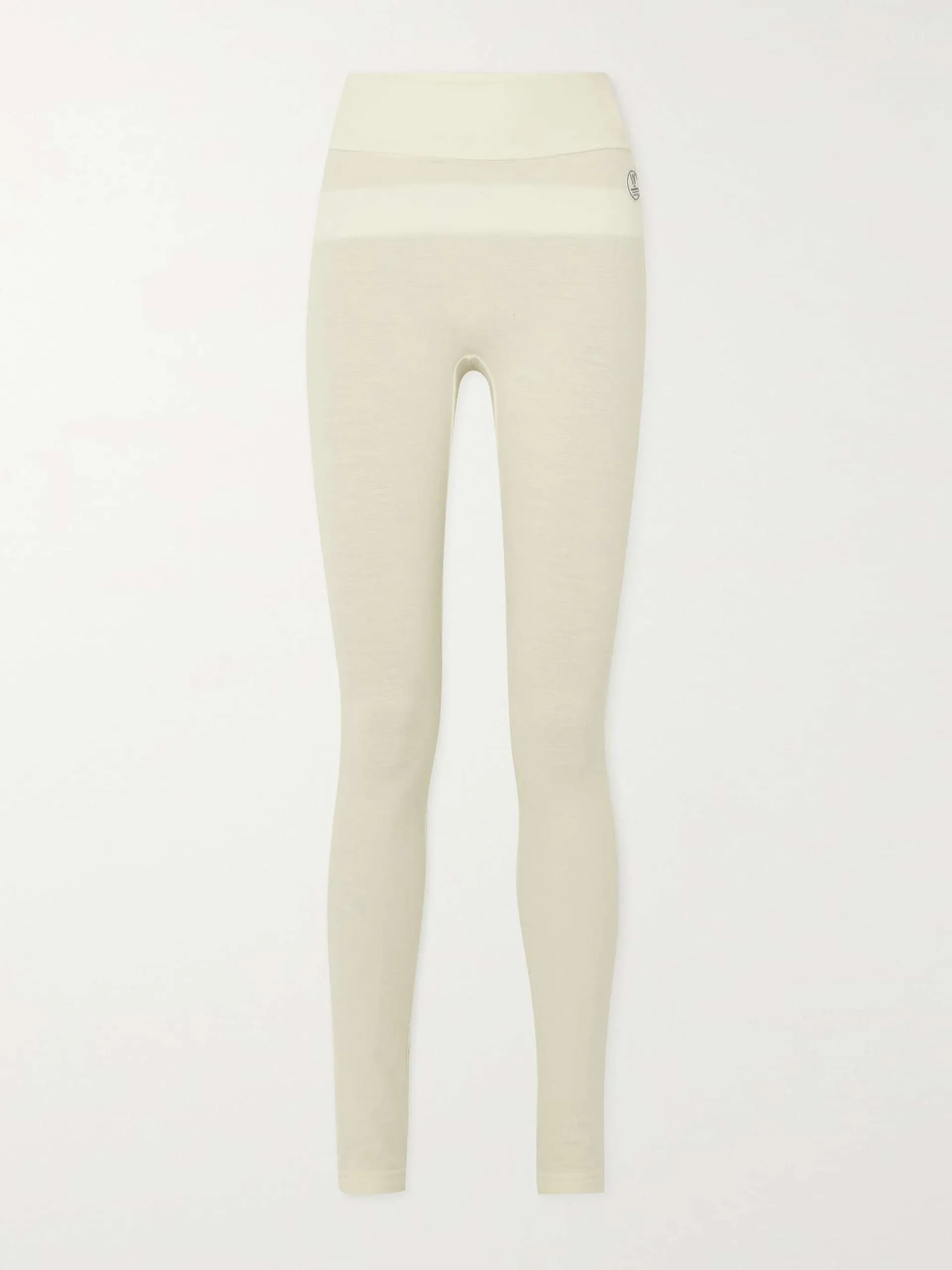 Merino wool-blend ski leggings