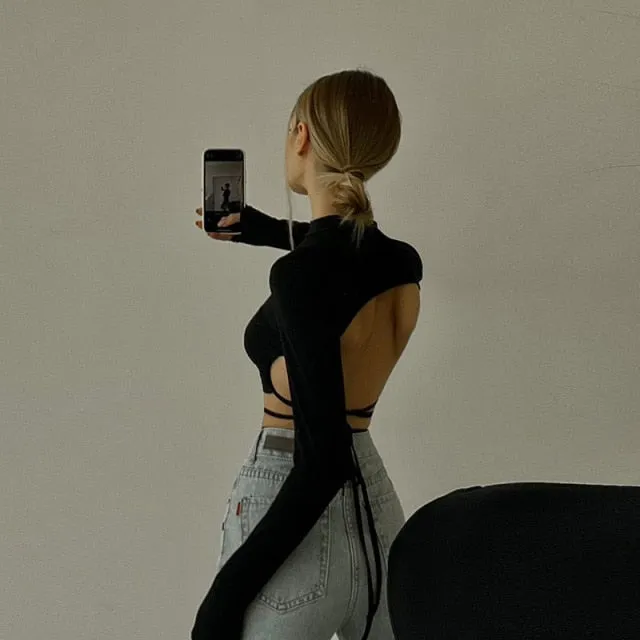 Never Sorry Crop Top
