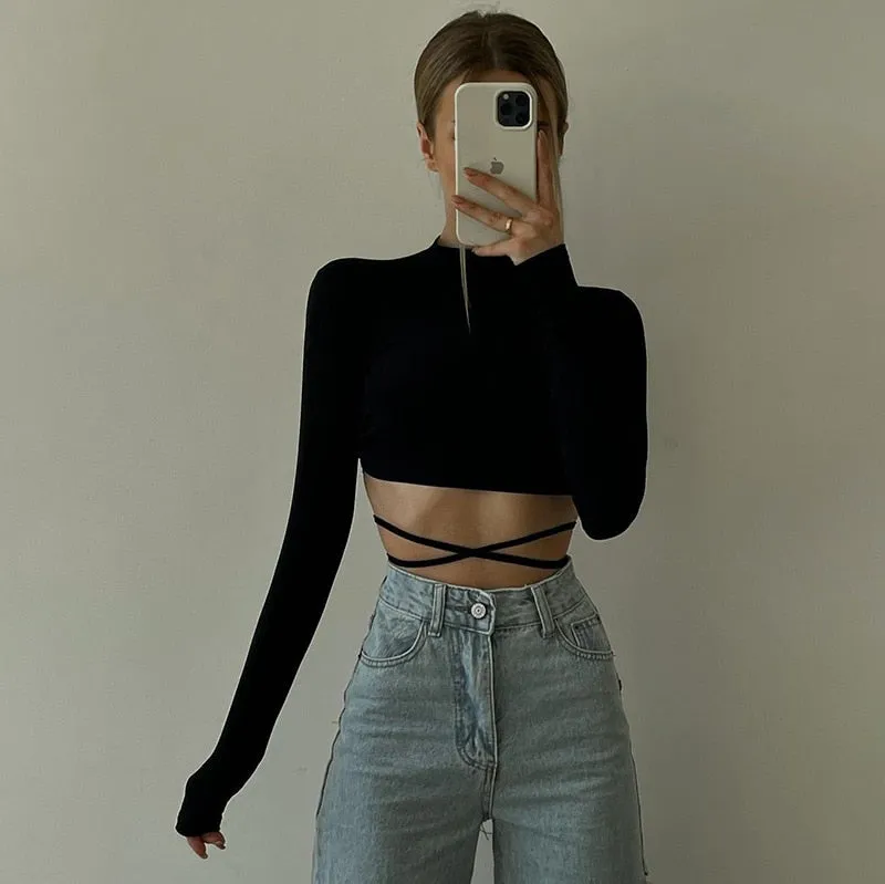 Never Sorry Crop Top