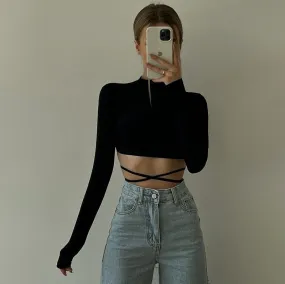 Never Sorry Crop Top